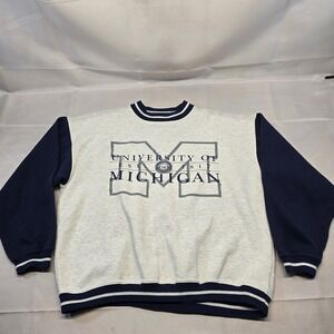 Gear For‎ Sports UofM Vintage Crewneck Sweatshirt Size Large